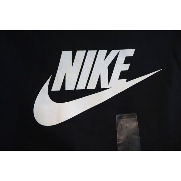 Nike FD2988-010 Big Kids' Sz L Black Sportswear Club Fleece Hoodie - Picture 3 of 7